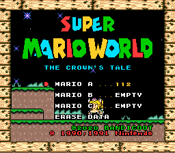 SNES SMW The Crown Tale