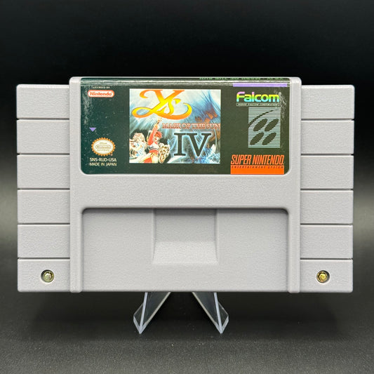 SNES Y's IV: MASK of the SUN