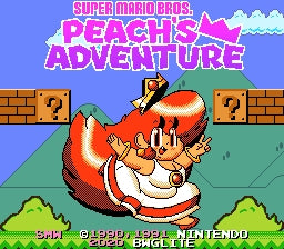 SNES SMB Peach's Adventure