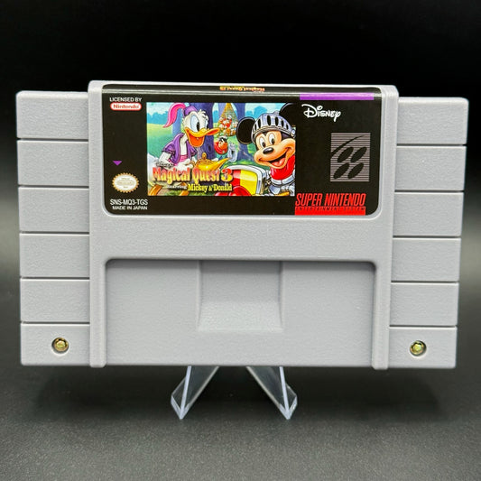 SNES MAGICAL QUEST 3 Starring Mickey and Donald