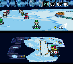 SNES MARIO KART Horizon