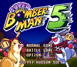 SNES SUPER BOMBERMAN 5 (English)
