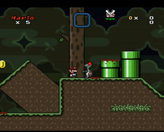 SNES SMW THE HALLOWEEN ISLAND