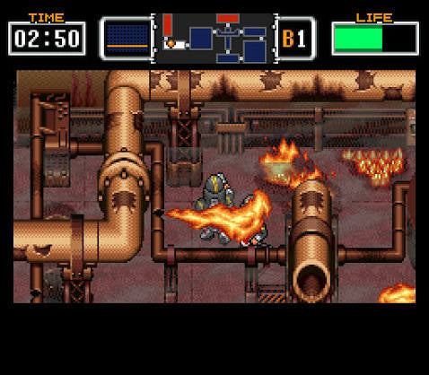SNES THE FIREMEN