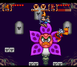 SNES MAGICAL QUEST 3 Starring Mickey and Donald