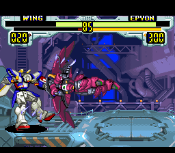 SNES MOBILE SUIT GUNDAM WING: Endless Duel