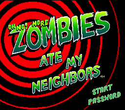 SNES OH NO!!! More Zombies Ate My Neightbors