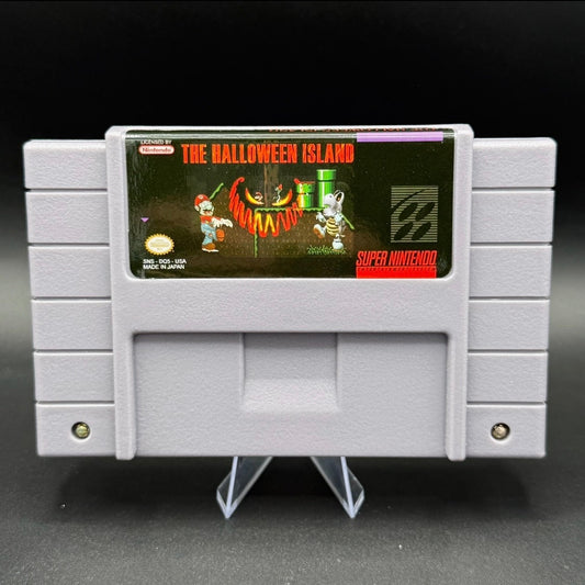 SNES SMW THE HALLOWEEN ISLAND