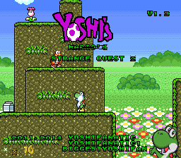 SNES YOSHI'S Strange Quest