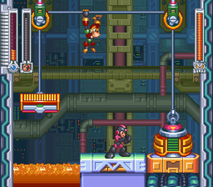 SNES MEGA MAN and BASS