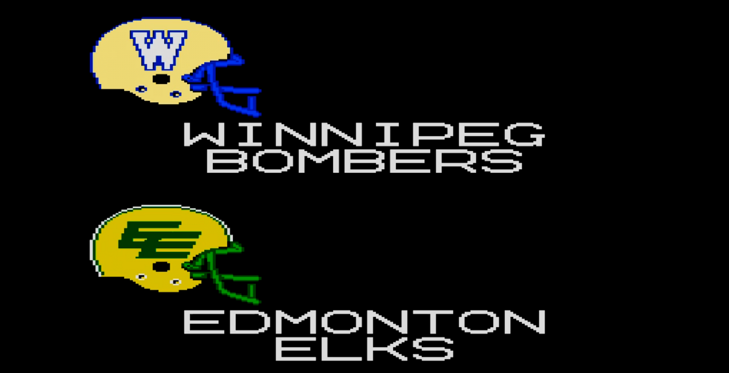 NES TECMO CFL Football 2025