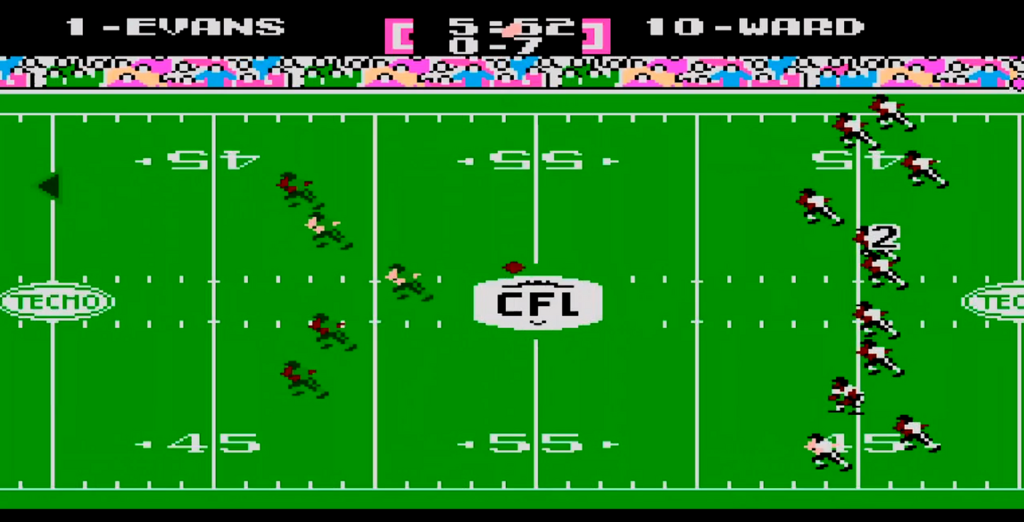 NES TECMO CFL Football 2025