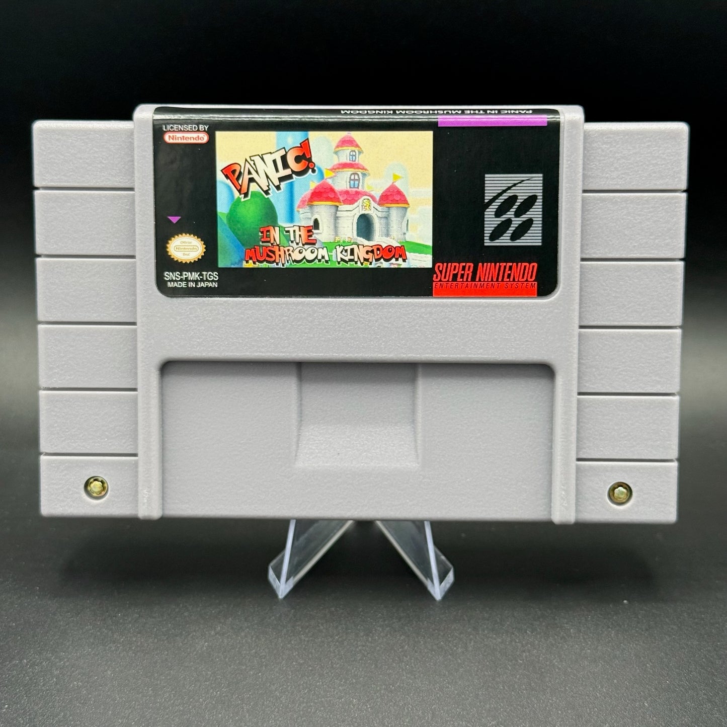 SNES SMB PANIC in the MUSHROOM KINGDOM