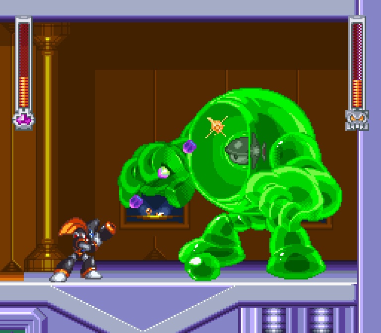 SNES MEGA MAN and BASS