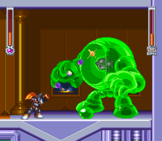 SNES MEGA MAN and BASS