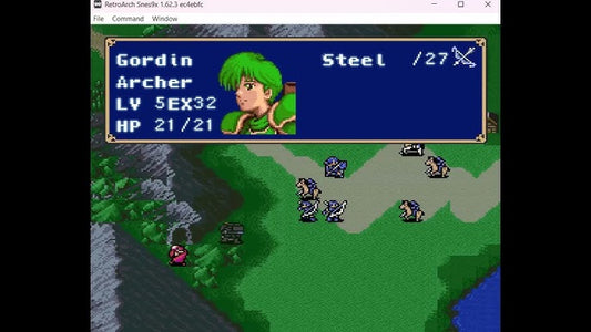 SNES FIRE EMBLEM MYSTERY OF THE  EMBLEM
