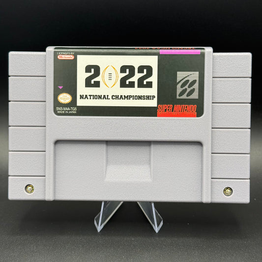 SNES TECMO BOWL COLLEGE FOOTBALL 2022