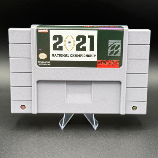 SNES TECMO BOWL COLLEGE FOOTBALL 2021