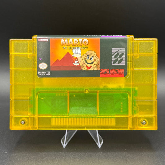 SNES MARIO the ARCHAEOLOGIST 1