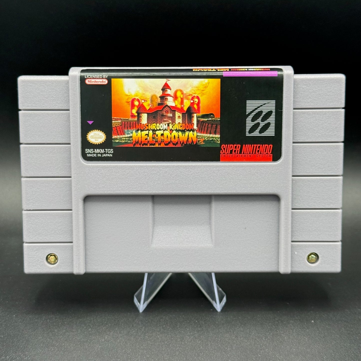 SNES SMW MUSHROOM KINGDOM MELTDOWN