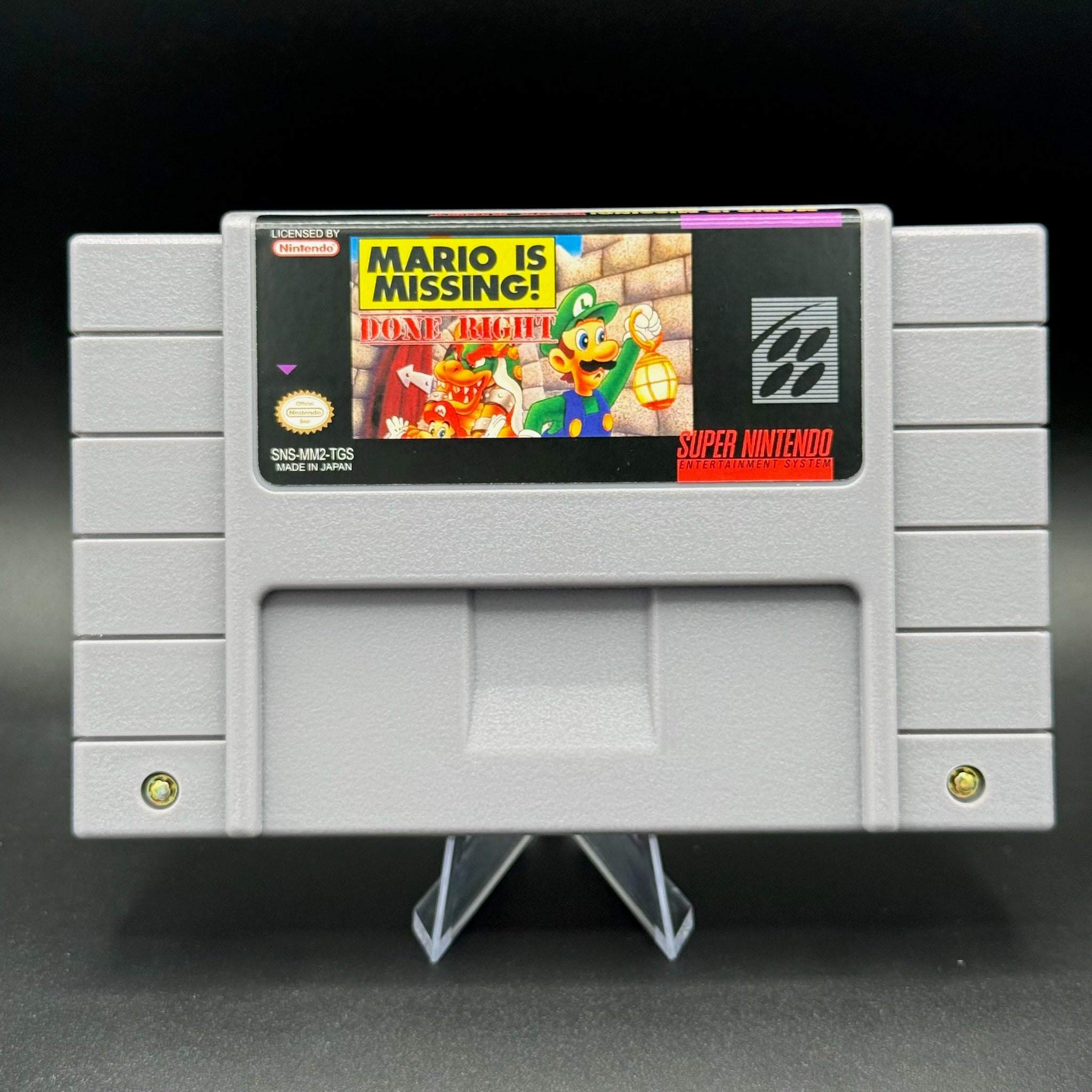 SNES MARIO IS MISSING Done Right