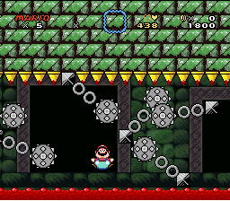 SNES SMW MUSHROOM KINGDOM MELTDOWN