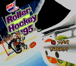 SNES RHI Roller Hockey International '95