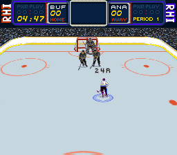SNES RHI Roller Hockey International '95