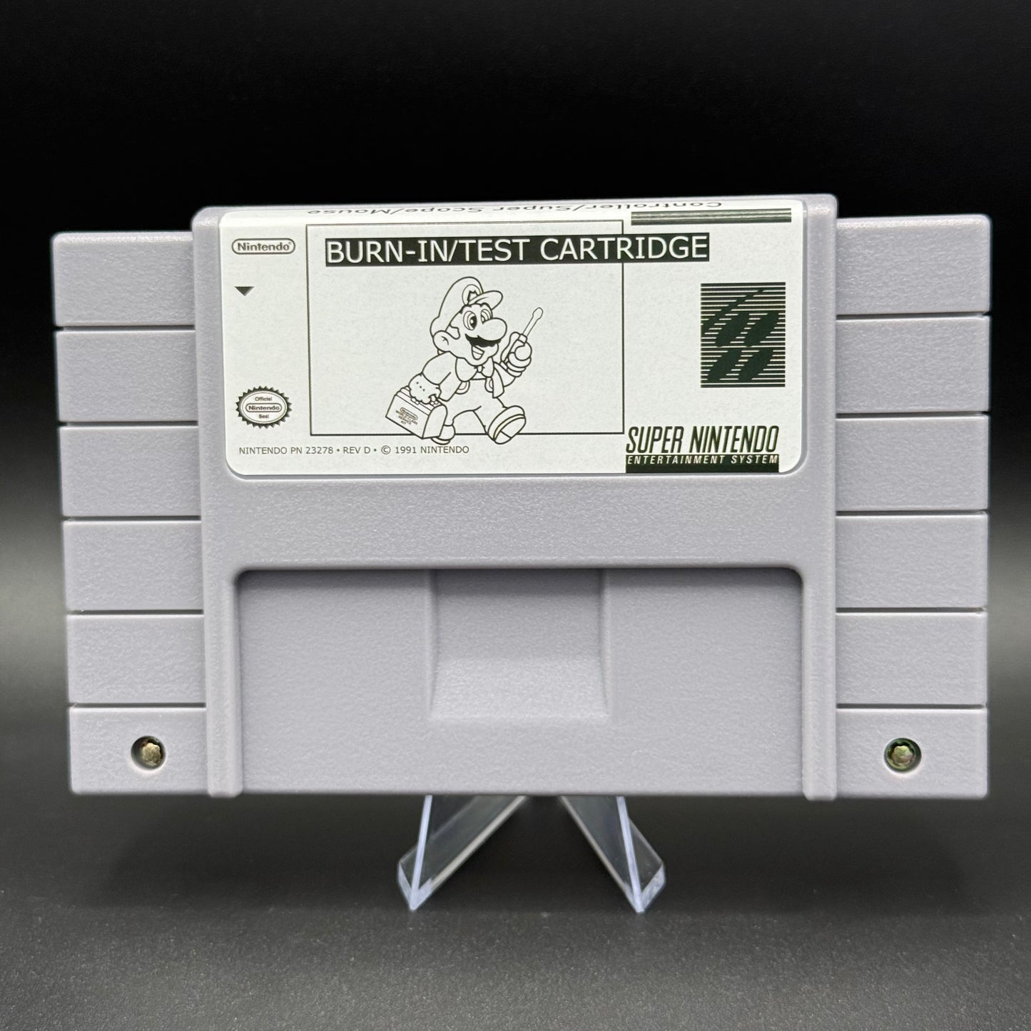 SNES SYSTEM / CONTROLLER / SUPER SCOPE / MOUSE Test Cart