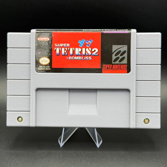 SNES SUPER TETRIS 2 + BOMBLISS
