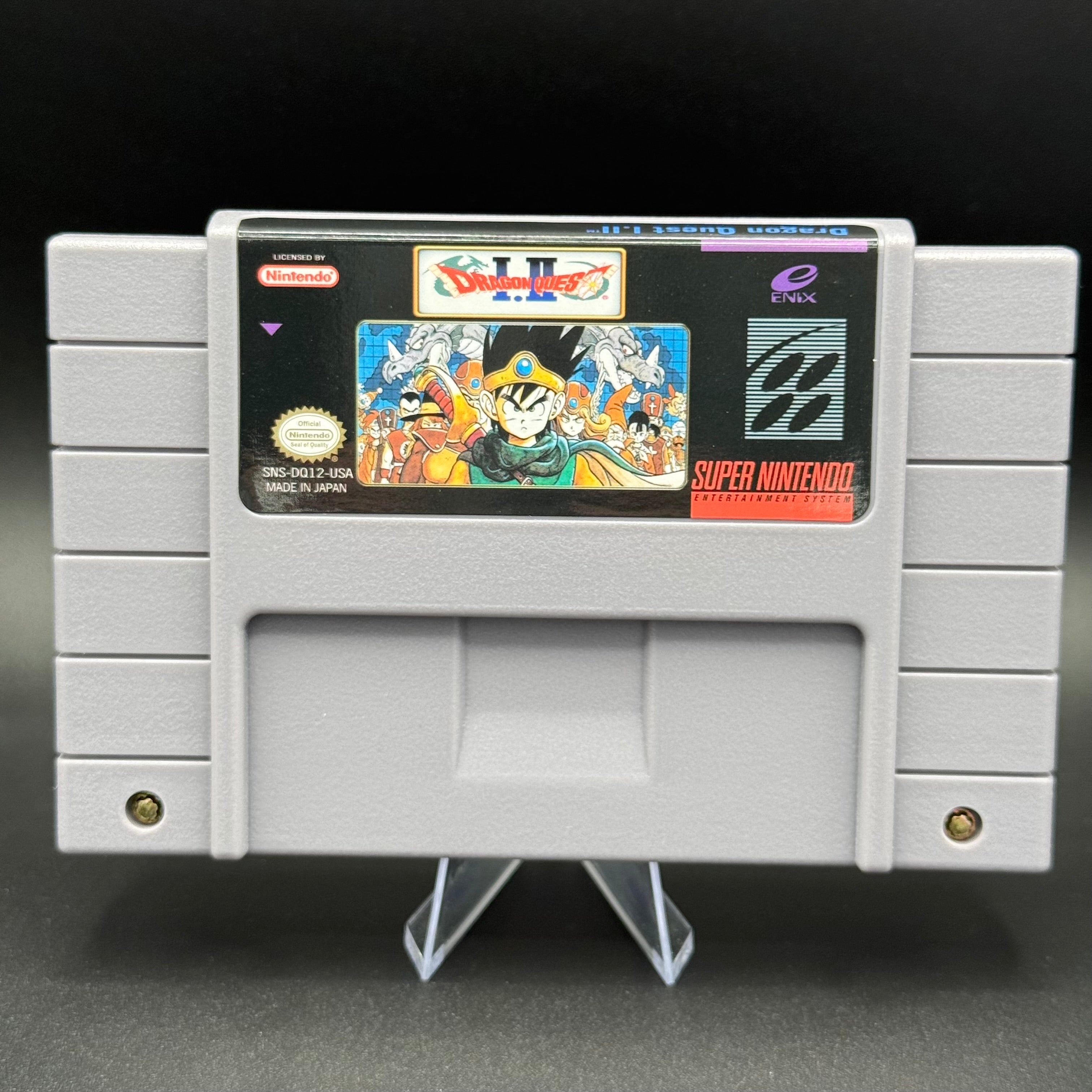 SNES DRAGON QUEST I & II