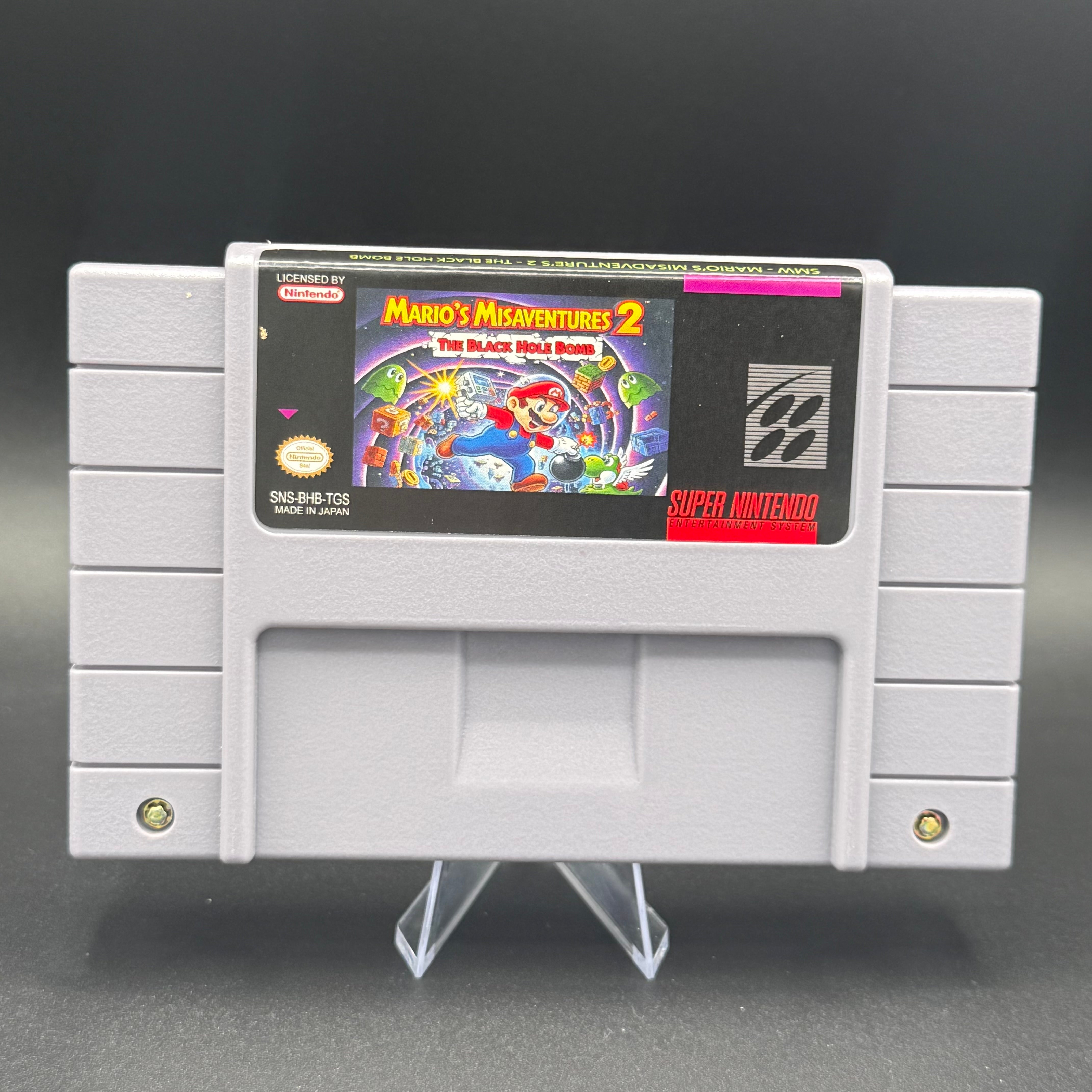SNES Mario's Misadventures 2: The Black Hole Bomb