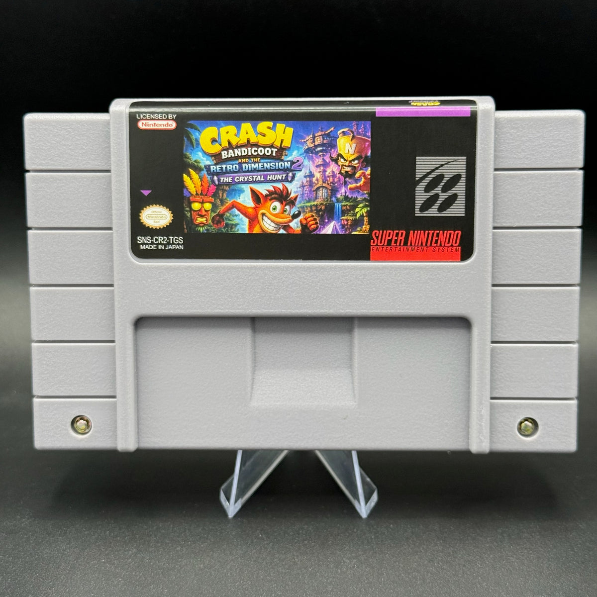 SNES CRASH BANDICOOT and the Retro Dimension 2:The CRYSTAL HUNT