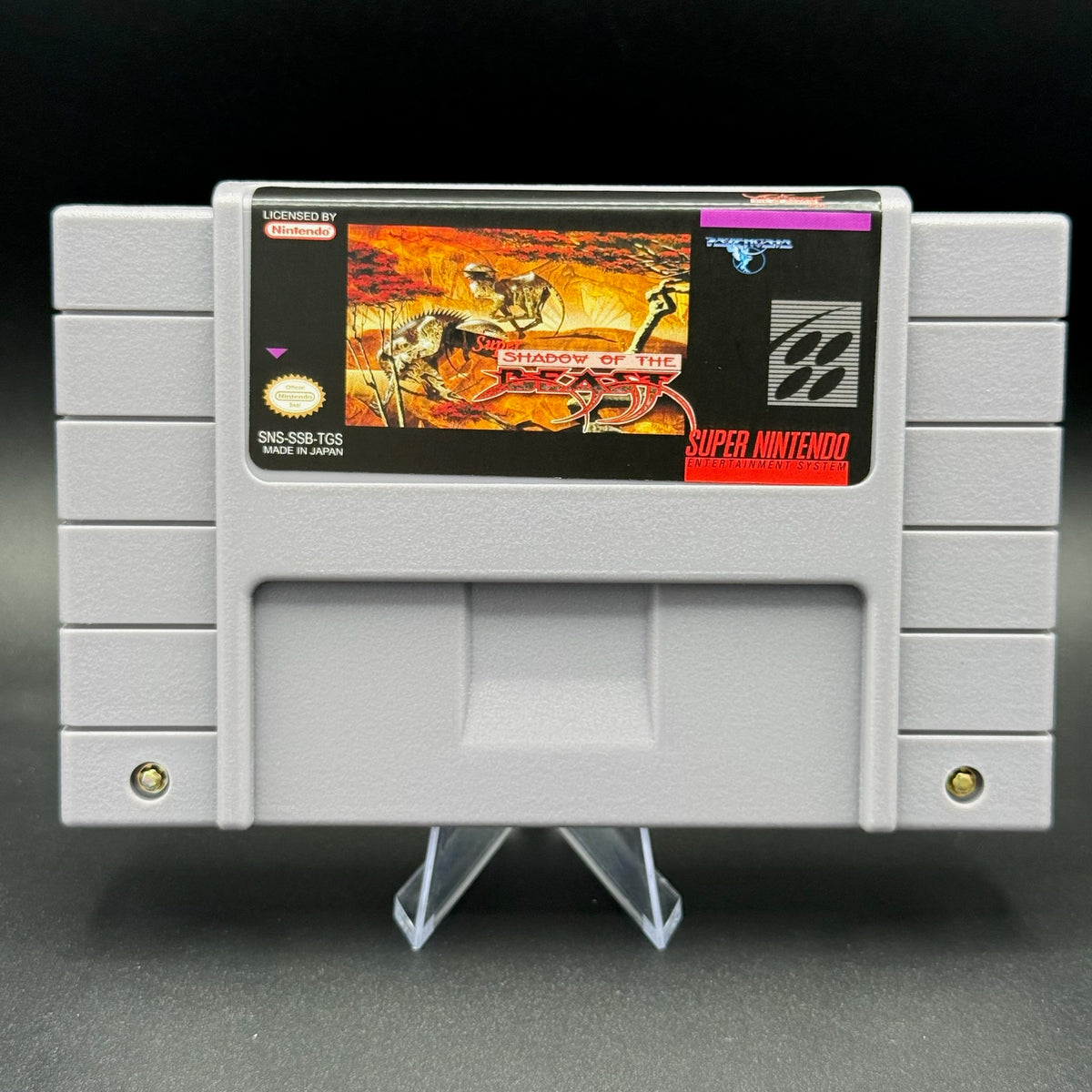 SNES SUPER SHADOW of the BEAST
