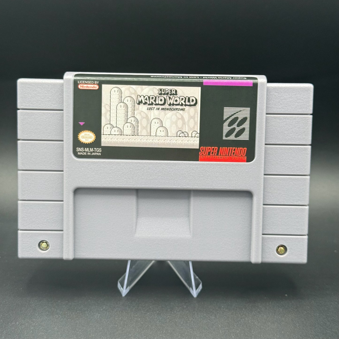 SNES SMW Mario: Lost in Monochrome