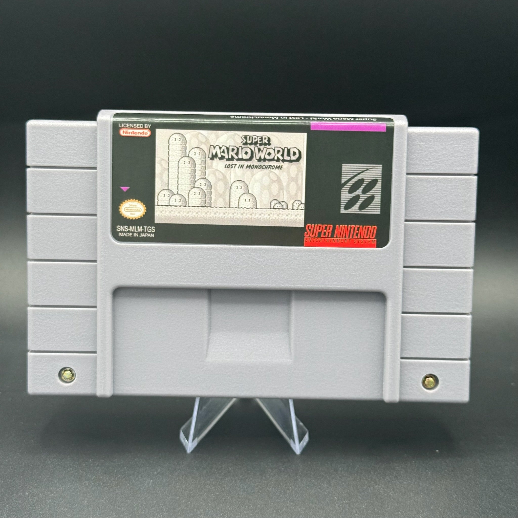 SNES SMW Mario: Lost in Monochrome