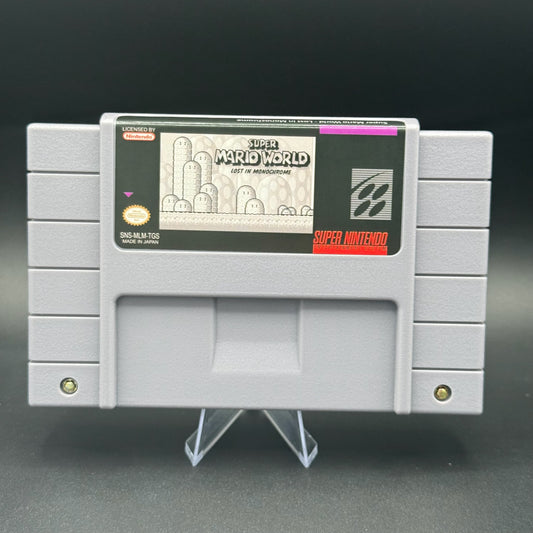 SNES SMW Mario: Lost in Monochrome
