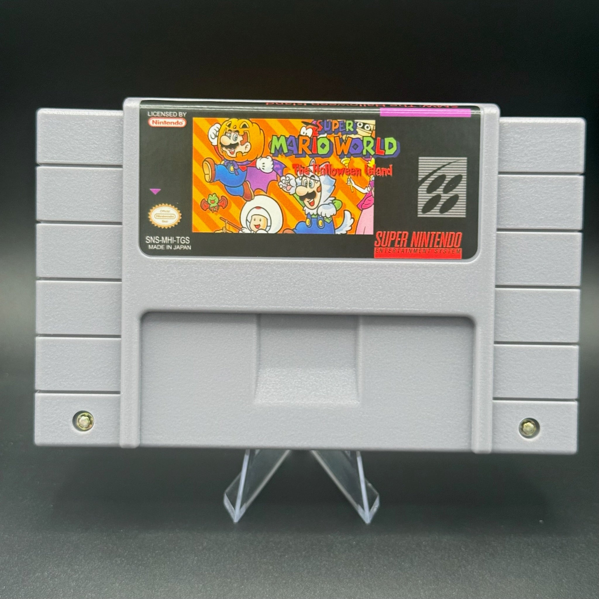 SNES SMW THE HALLOWEEN ISLAND
