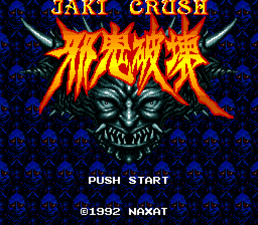 SNES JAKI CRUSH (Naxat Super Pinball)