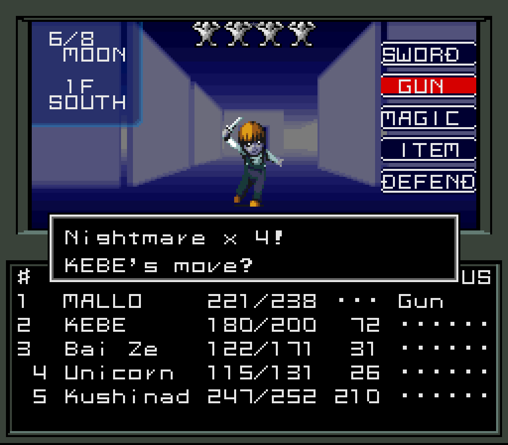 SNES SHIN MEGAMI TENSEI 1
