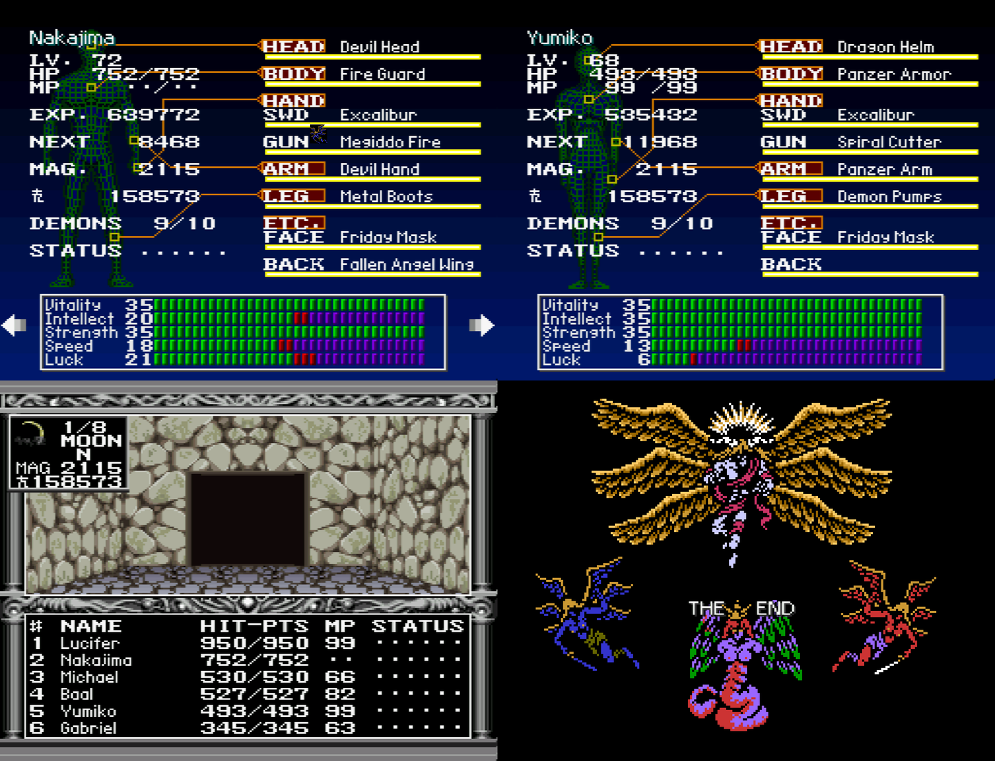 SNES SHIN MEGAMI TENSI II