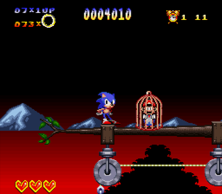 SNES Sonic the Hedgehog 4