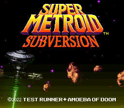 SNES SUPER METROID: Subversion