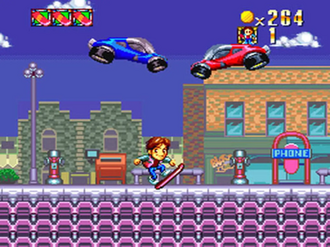 SNES SUPER BACK to the FUTURE II