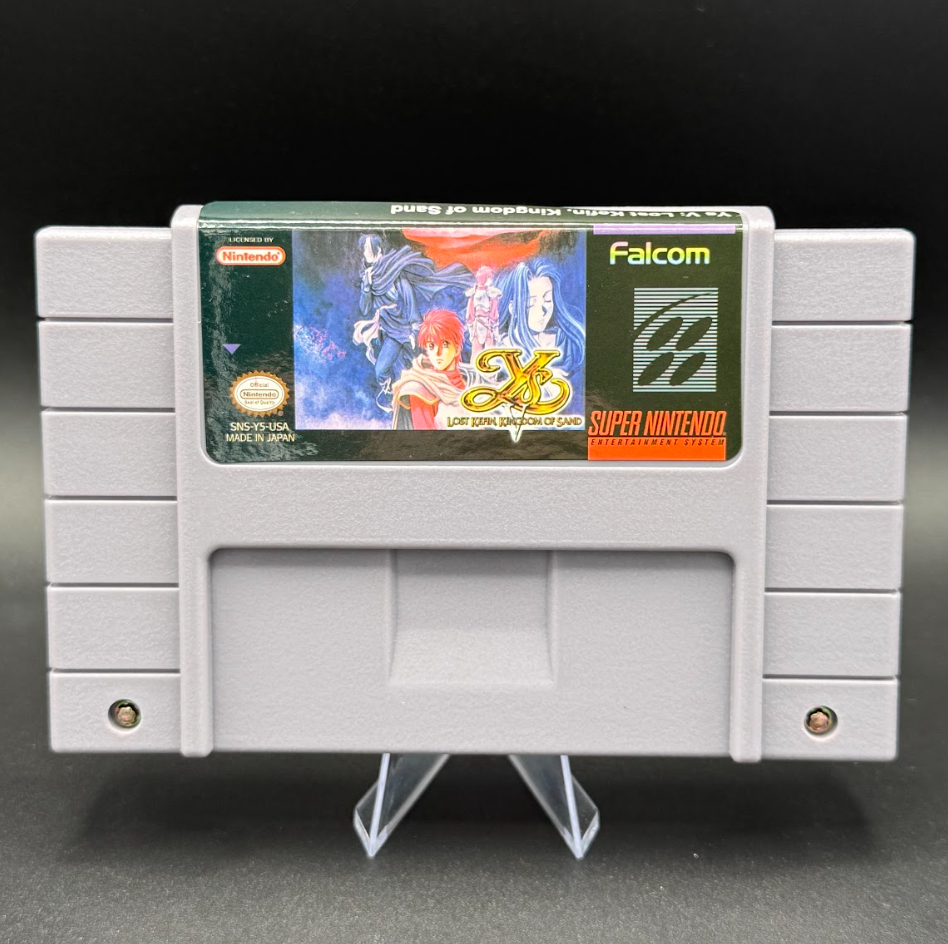SNES Y's V: LOST KEFIN, Kingdom of Sand
