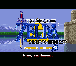 SNES ZELDA: A LINK TO THE PAST MASTER QUEST