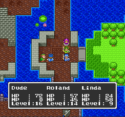 SNES DRAGON QUEST I & II
