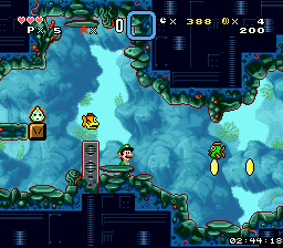 SNES LUIGI AND THE ISLAND OF MYSTERY