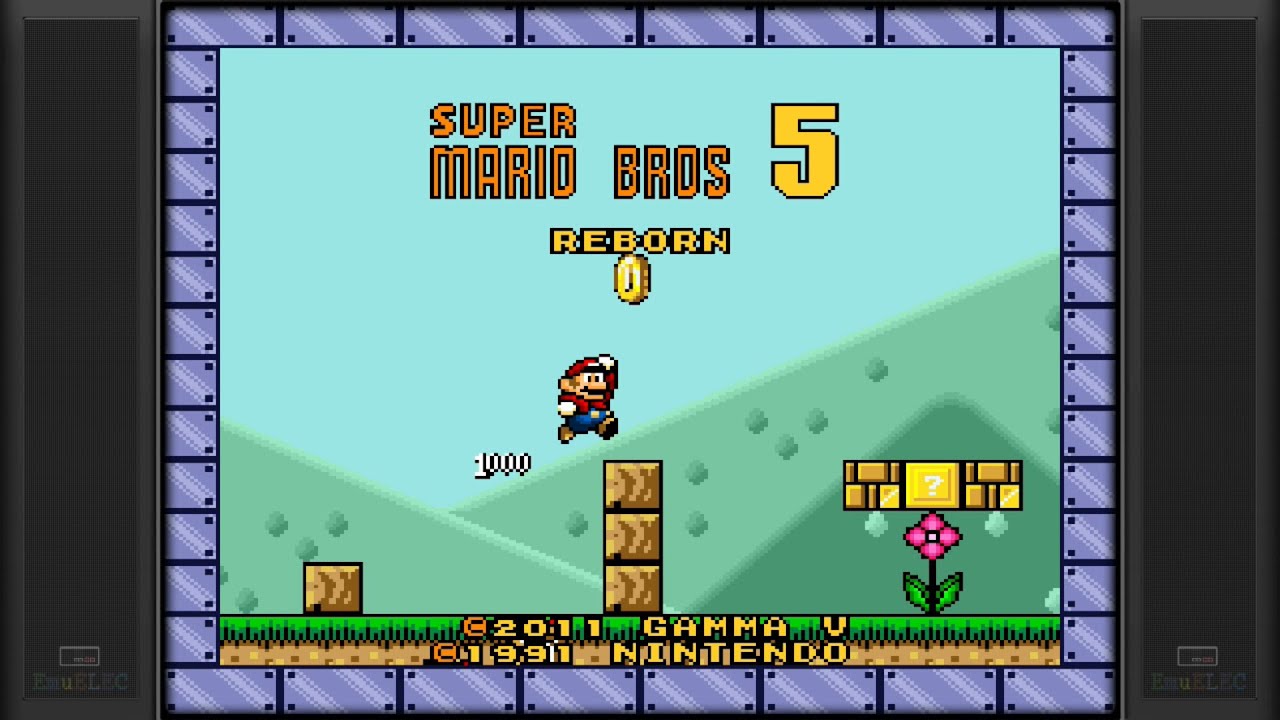 SNES SUPER MARIO BROS 5 Reborn