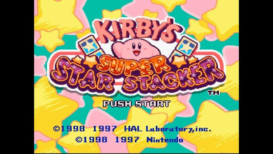 SNES KIRBY SUPER STAR STACKER